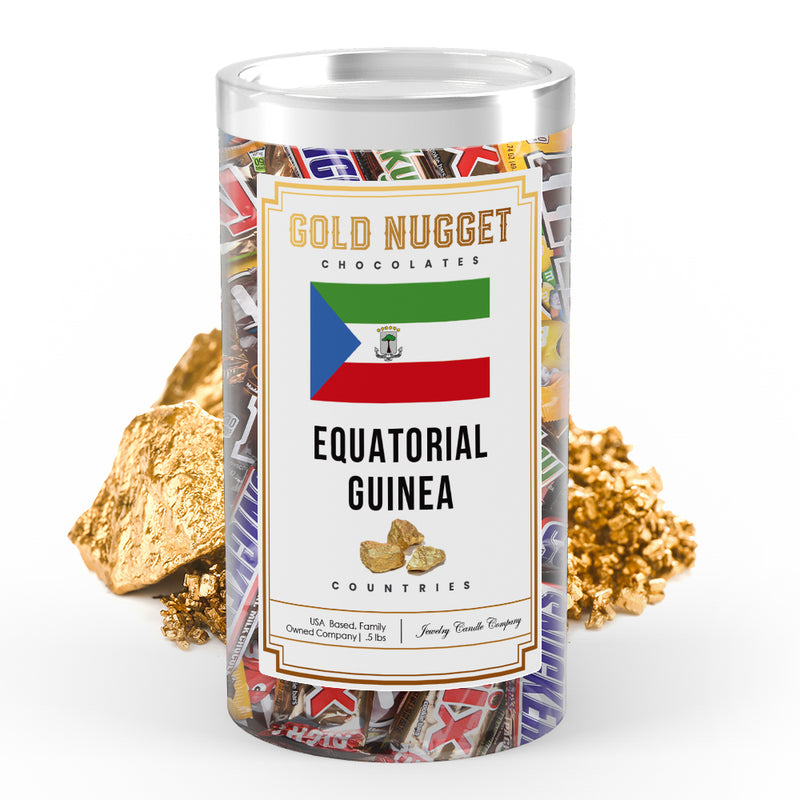 Equatorial Guinea Countries Gold Nugget Chocolates