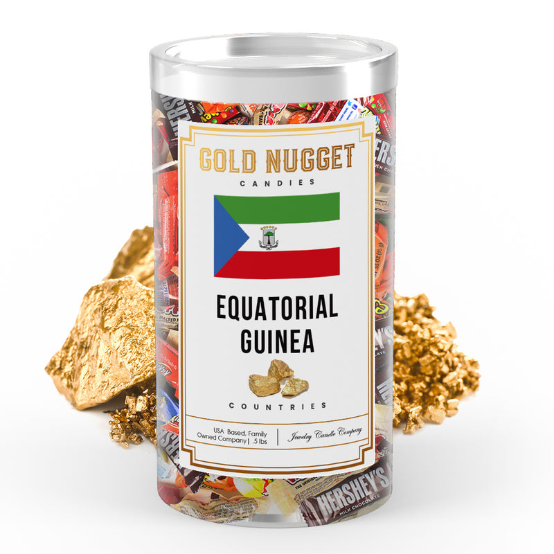Equatorial Guinea Countries Gold Nugget Candy