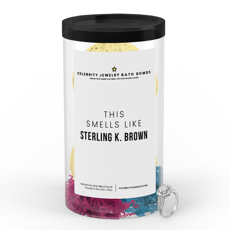 This Smells Like Sterling K. Brown Celebrity Jewelry Bath Bombs