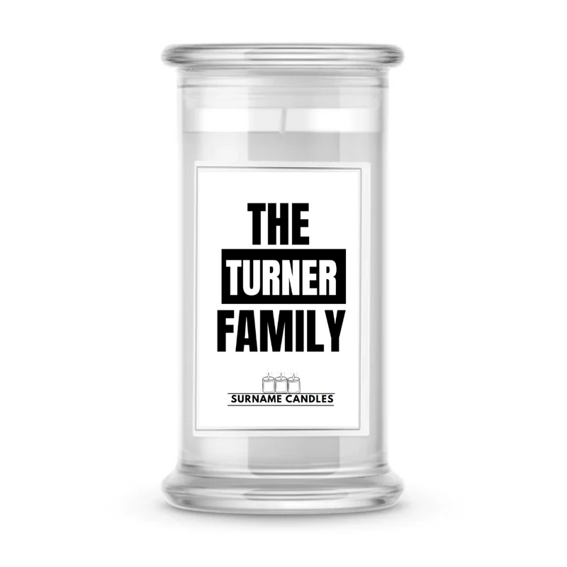 The Turner Family | Surname Candles