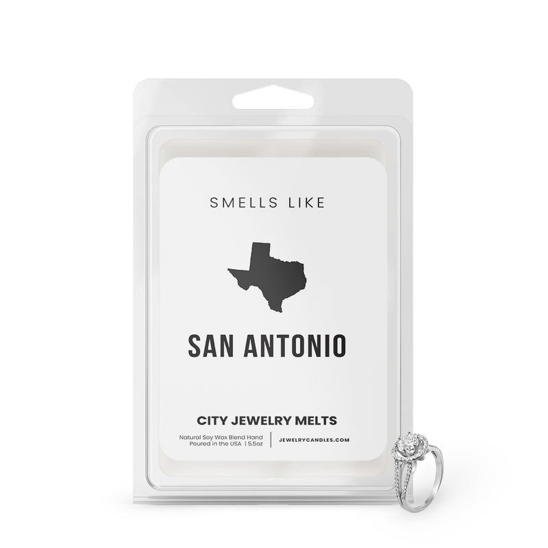 Smells Like San Antonio City Jewelry Wax Melts