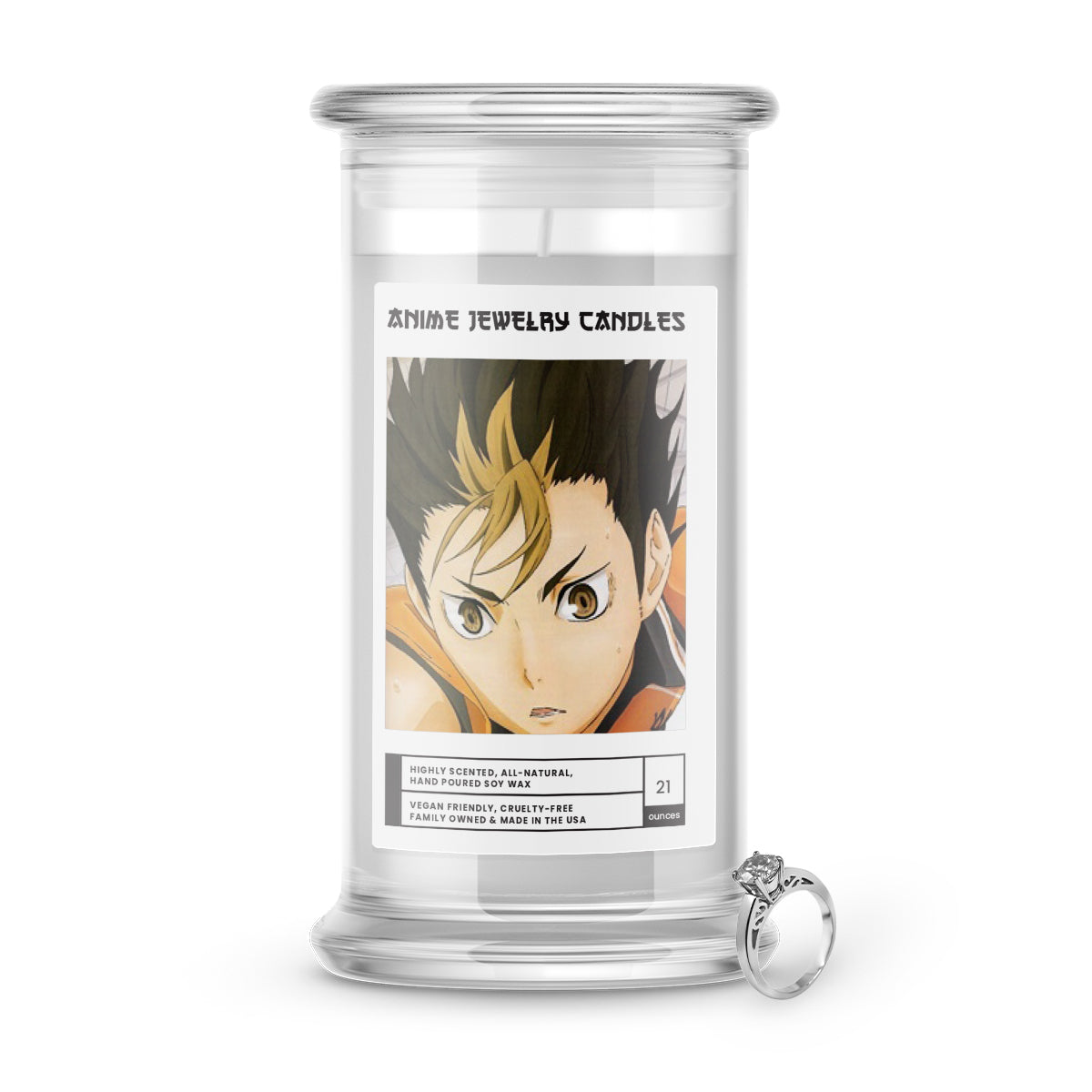 Nishinoya, Yuu | Anime Jewelry Candles