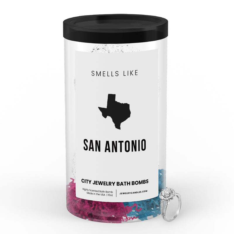 Smells Like San Antonio City Jewelry Bath Bombs