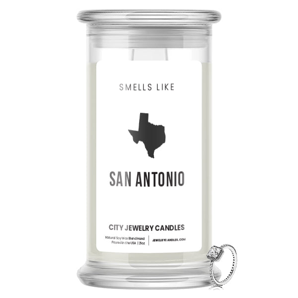 Smells Like San Antonio City Jewelry Candles