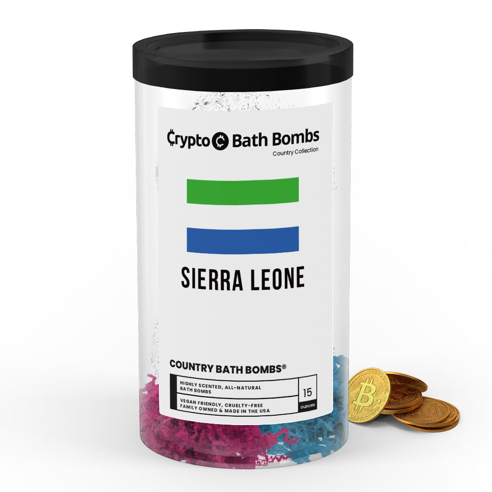 Sierra Leone Country Crypto Bath Bombs