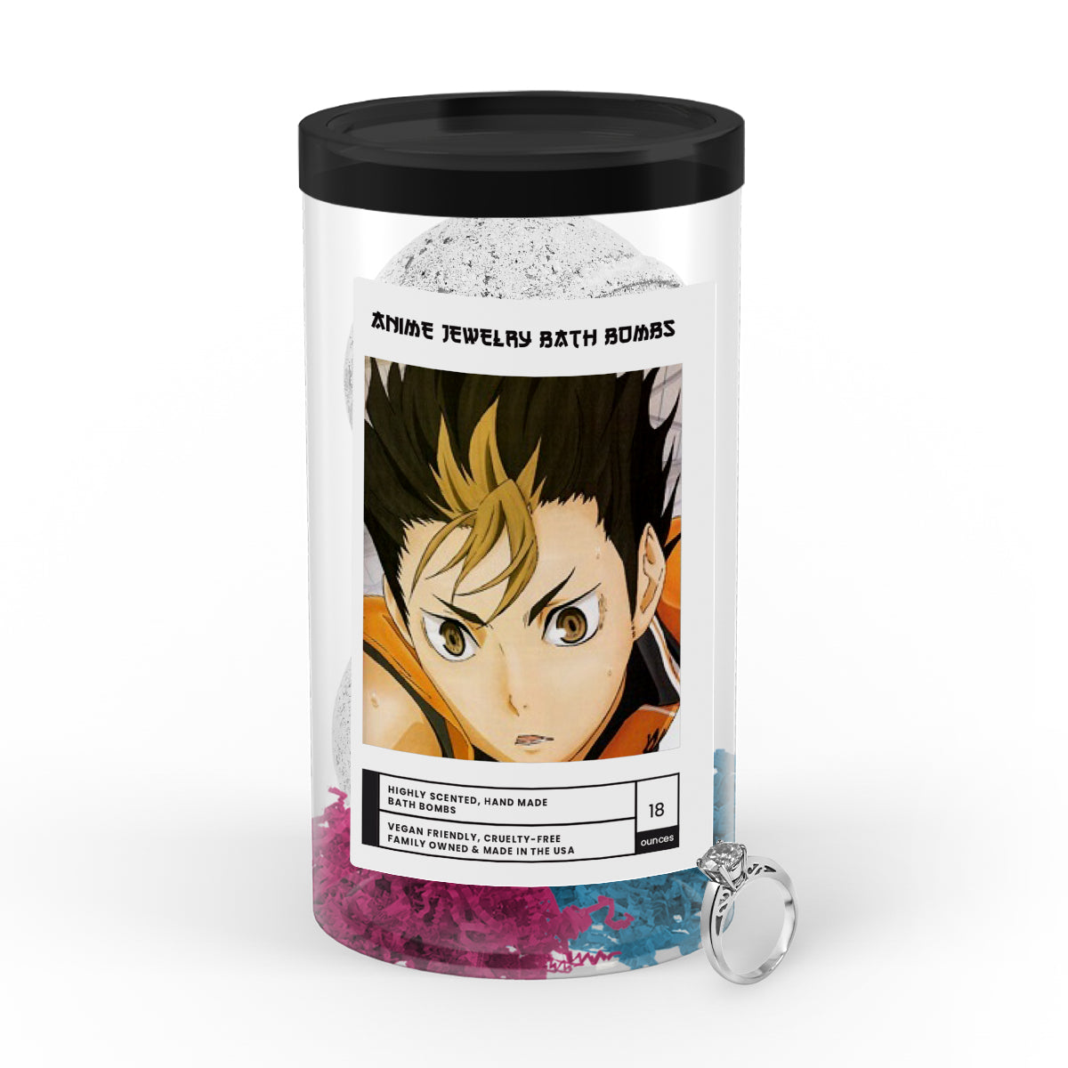 Nishinoya, Yuu (西谷 夕)  | Anime Jewelry Bath Bombs
