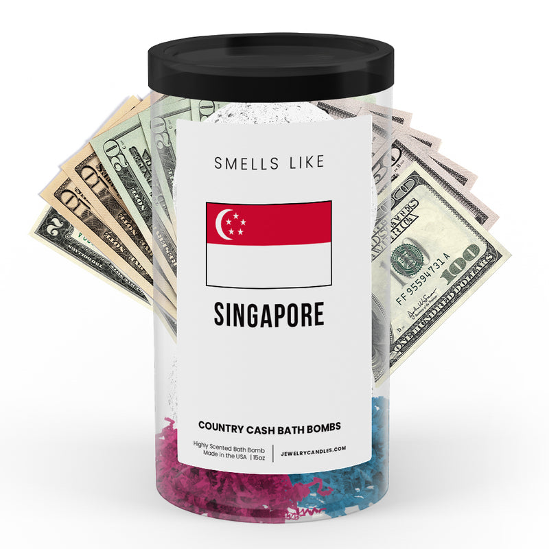 Smells Like Singapore Country Cash Bath Bombs