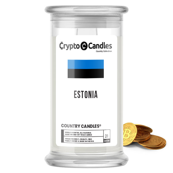 Estonia Country Crypto Candles