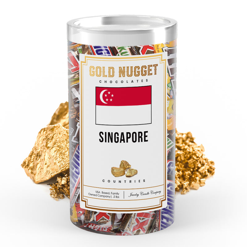Singapore Countries Gold Nugget Chocolates