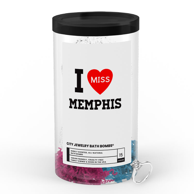 I miss Memphis City Jewelry Bath Bombs