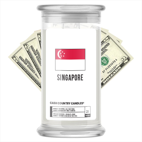 singapore cash candle