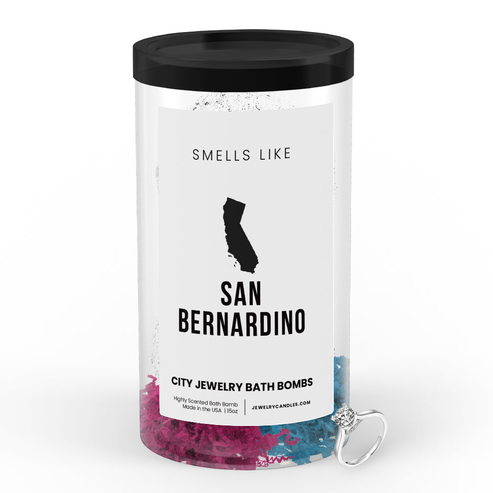 Smells Like San Bernardino City Jewelry Bath Bombs