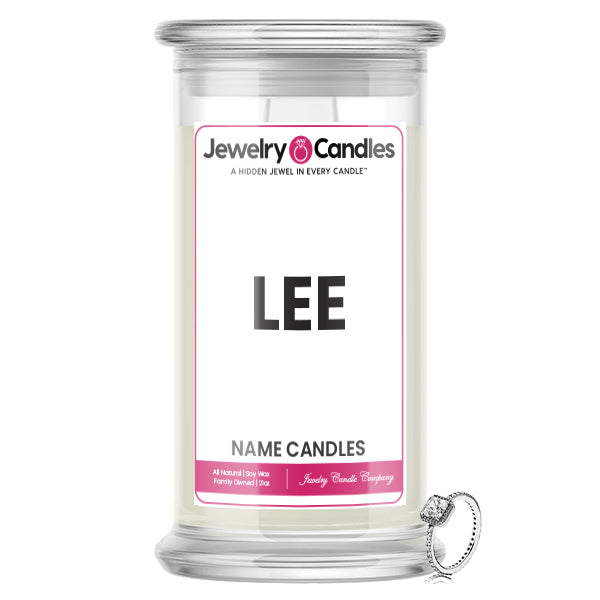 LEE Name Jewelry Candles