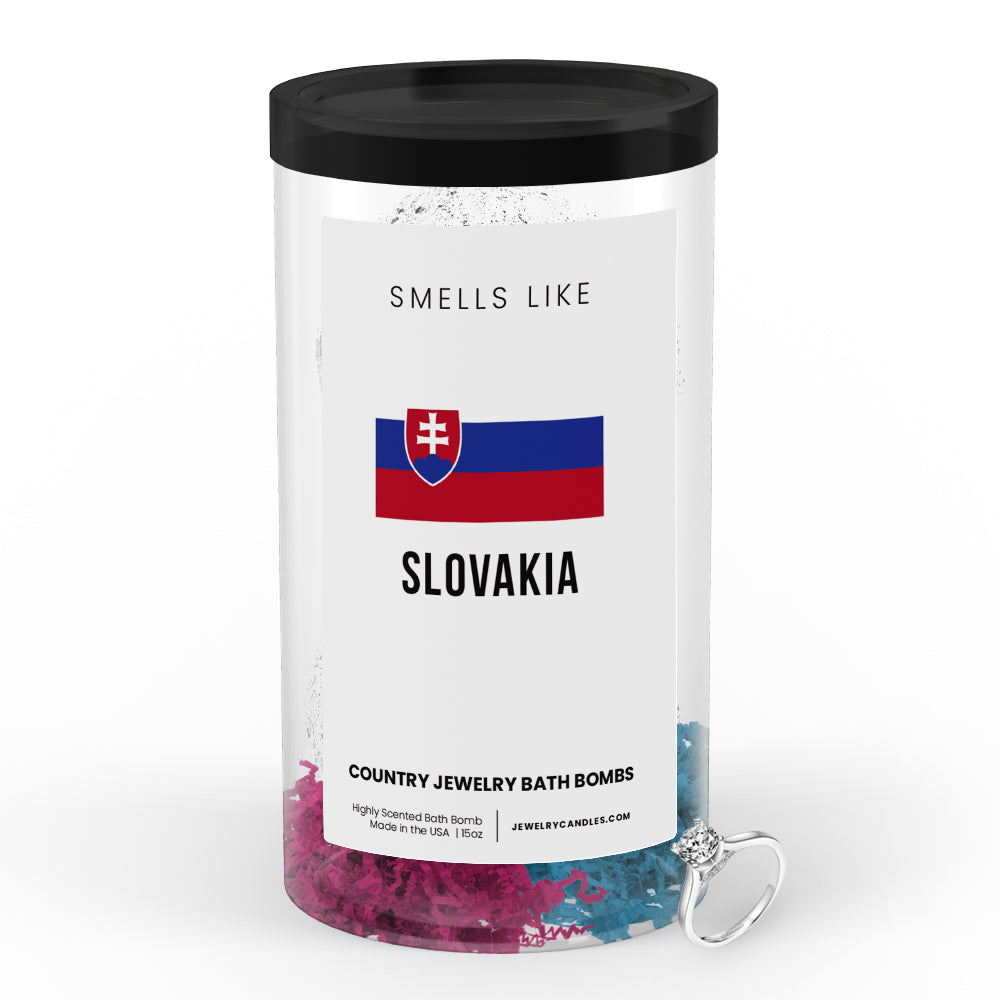 Smells Like Slovakia Country Jewelry Bath Bombs