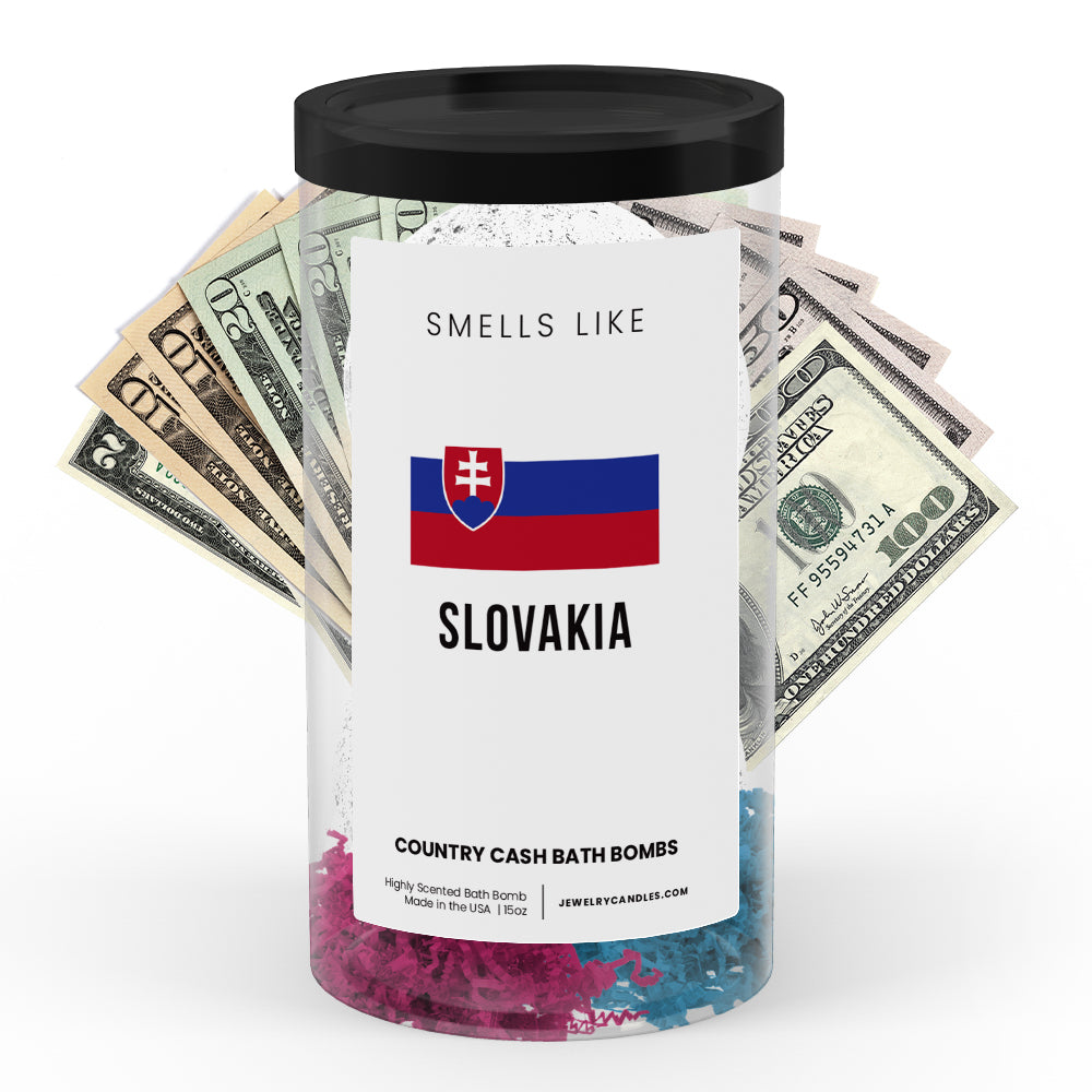 Smells Like Slovakia Country Cash Bath Bombs