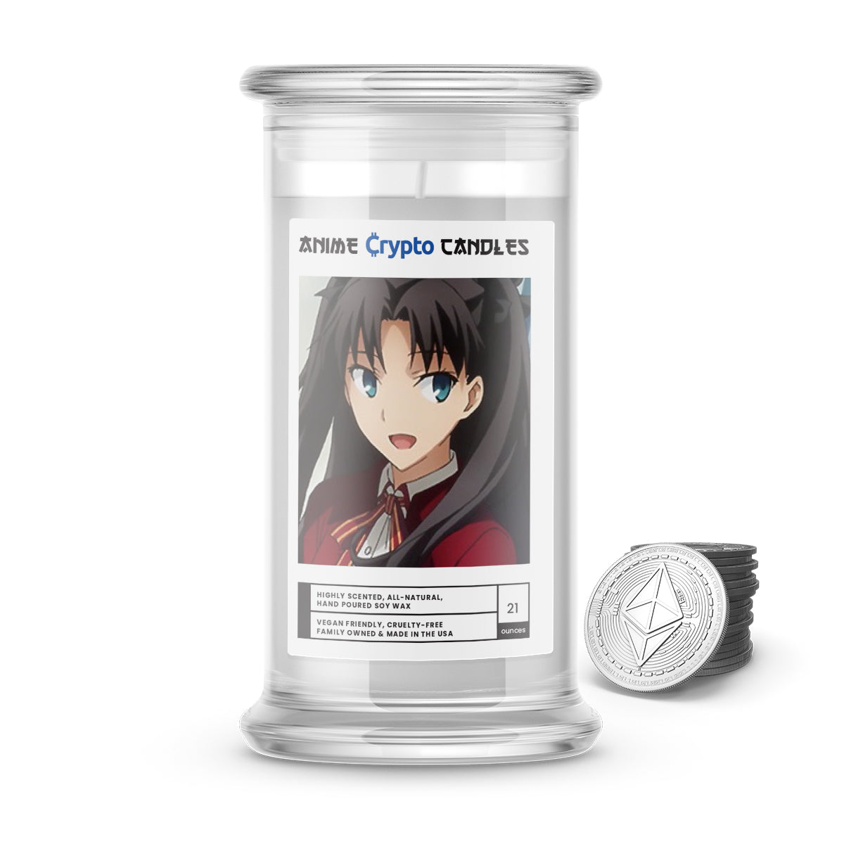 Toosaka, Rin (遠坂 凛) - Crypto Anime Candles