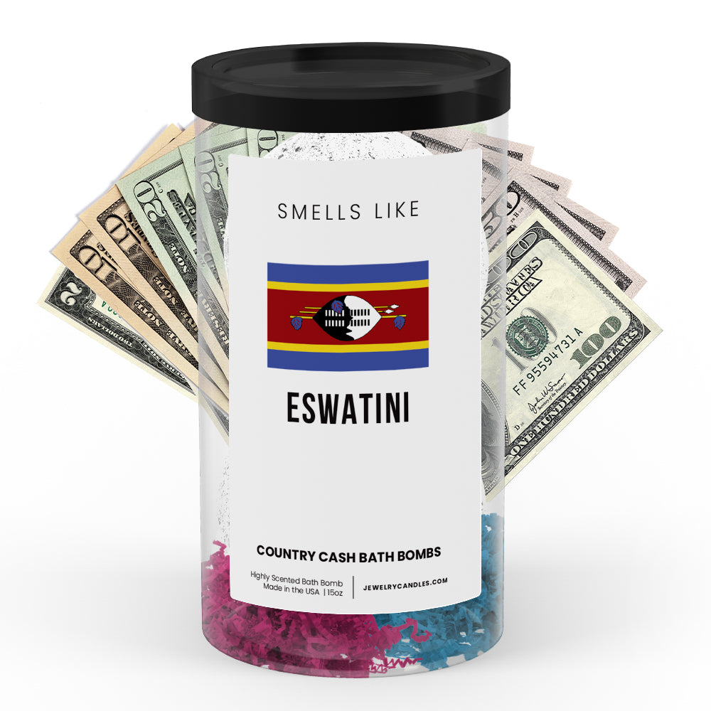Smells Like Eswatini Country Cash Bath Bombs