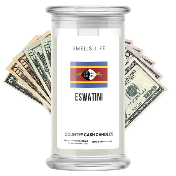 Smells Like Eswatini Country Cash Candles