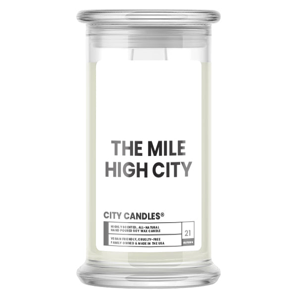 The Mile High City Candle