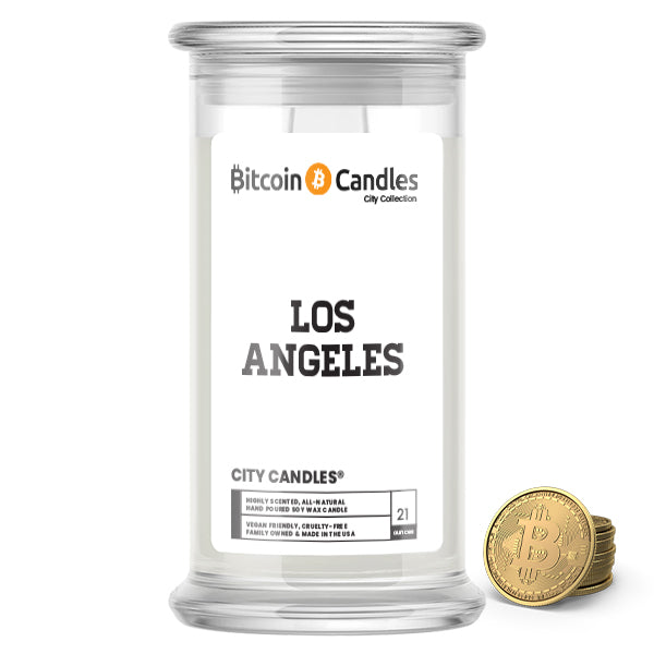Los Angeles City Bitcoin Candles