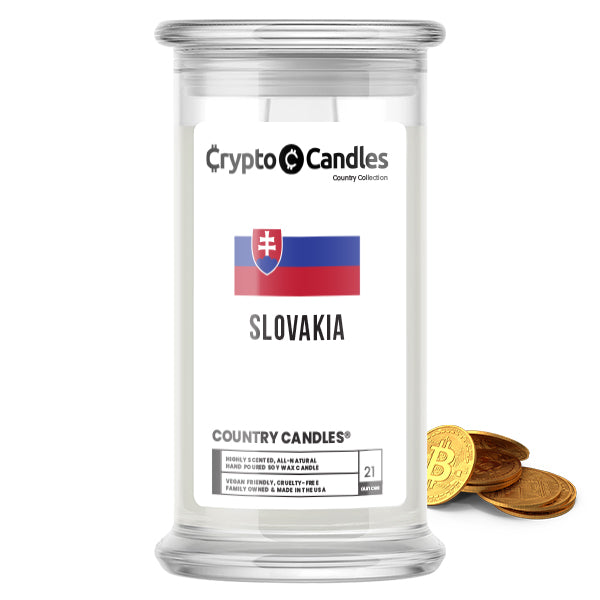 Slovakia Country Crypto Candles