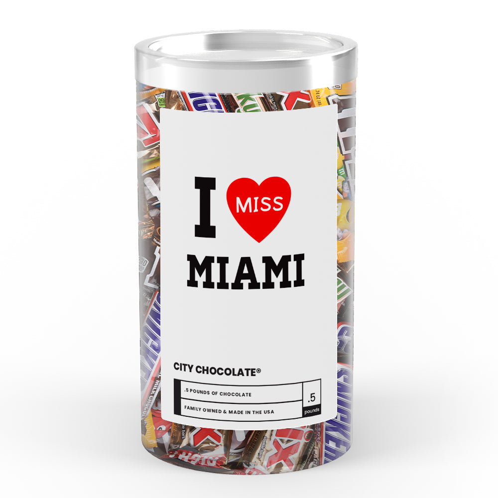 I miss Miami City Chocolate