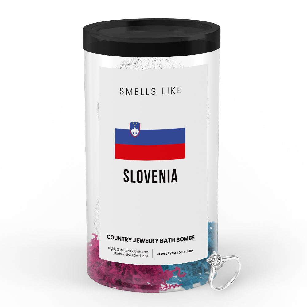 Smells Like Slovenia Country Jewelry Bath Bombs
