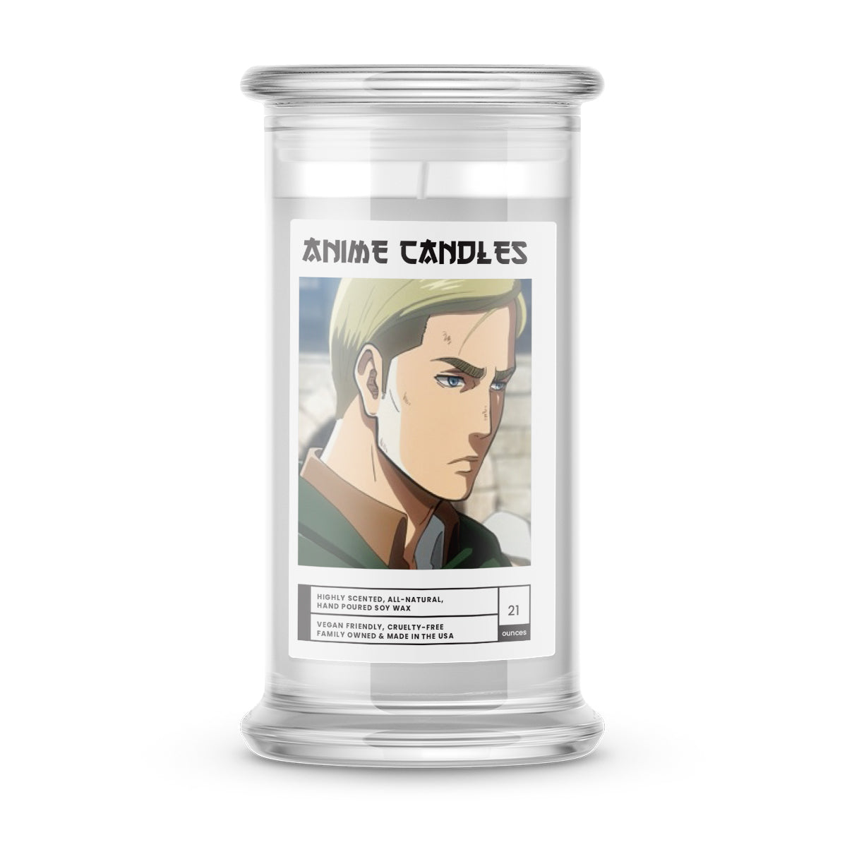 smith, erwin anime candles