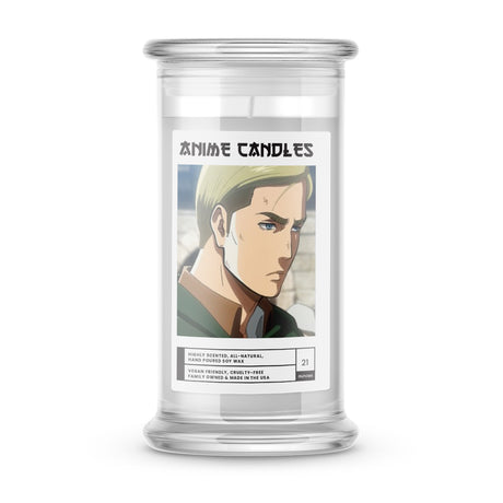 smith, erwin anime candles
