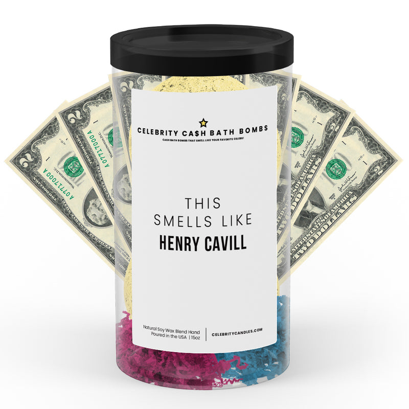 This Smells Like Henry Cavill Celebrity Cash Bath Bombs