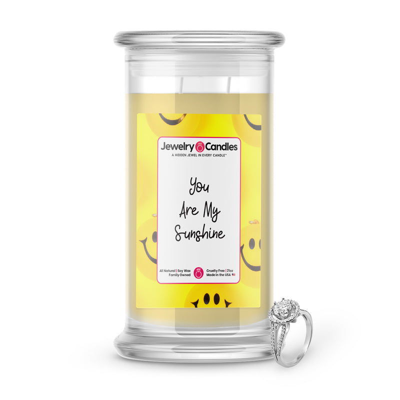 You are My Sunshine Jewelry Candle