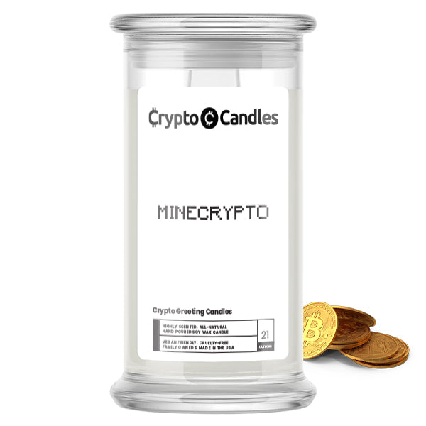 Minecrypto Crypto Greeting Candles