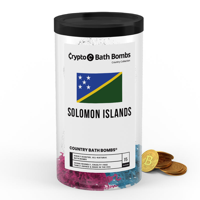 Solomon Island Country Crypto Bath Bombs