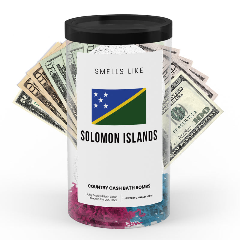 Smells Like Solomon Islands Country Cash Bath Bombs