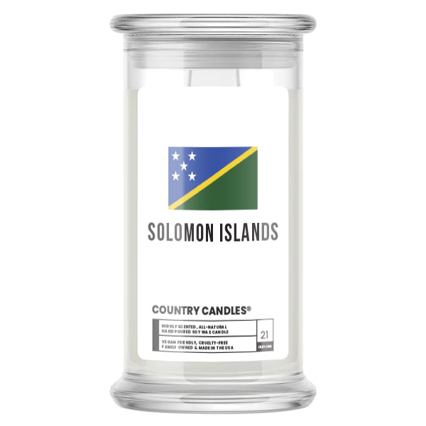 Solomon Islands Country Candles