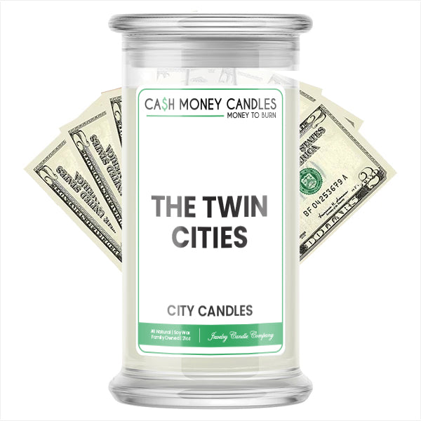 The Twin Cities City Cash Candle