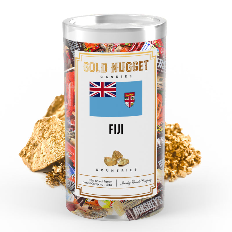 Fiji Countries Gold Nugget Candy