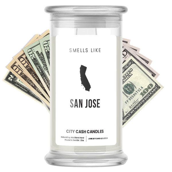 Smells Like San Jose City Cash Candles
