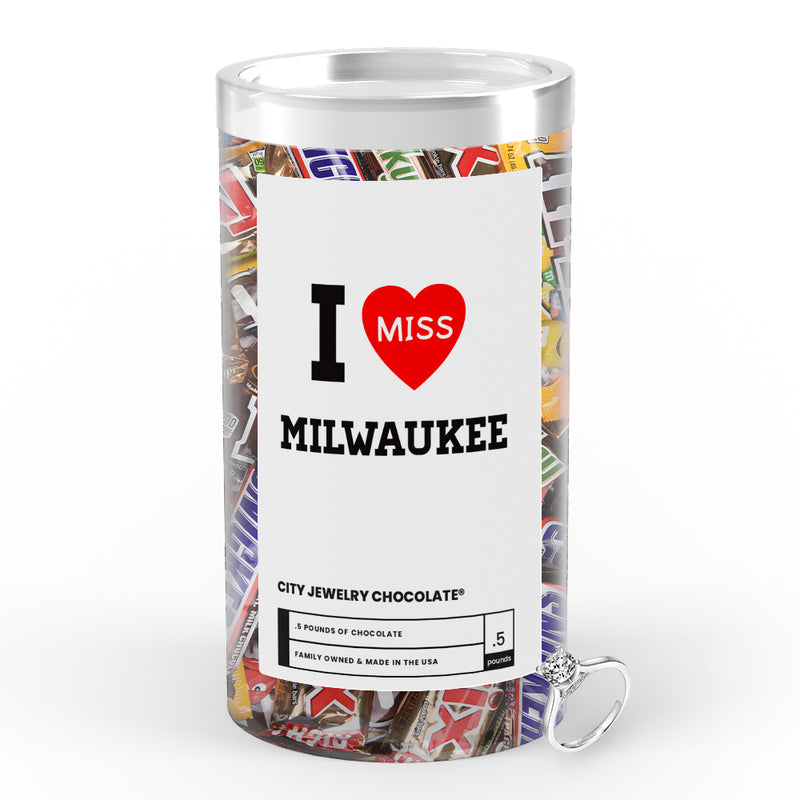 I miss Milwaukee City Jewelry Chocolate
