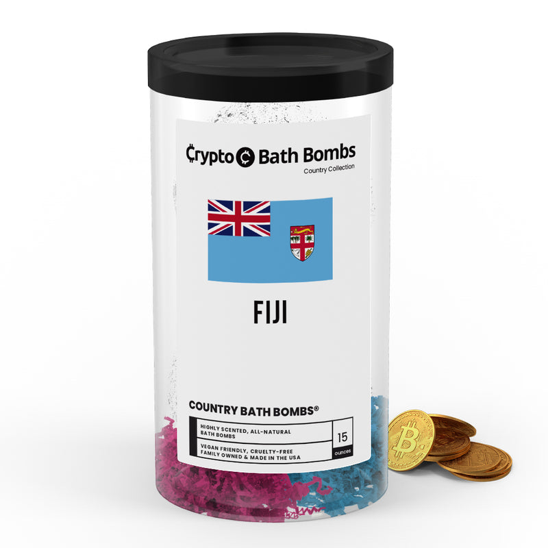 Fiji Country Crypto Bath Bombs