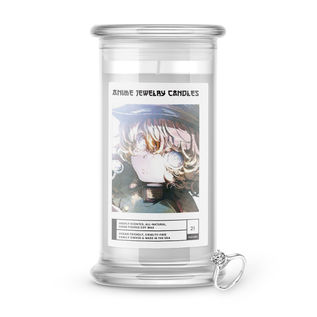 Degurechaff, Tanya | Anime Jewelry Candles
