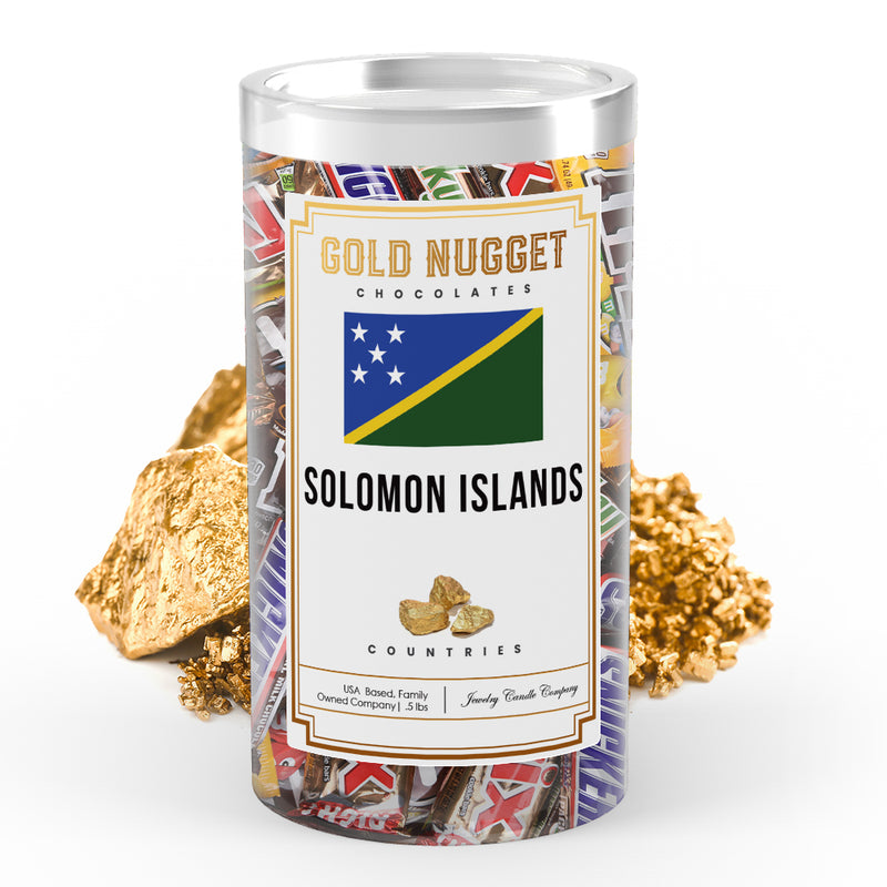Solomon Islands Countries Gold Nugget Chocolates