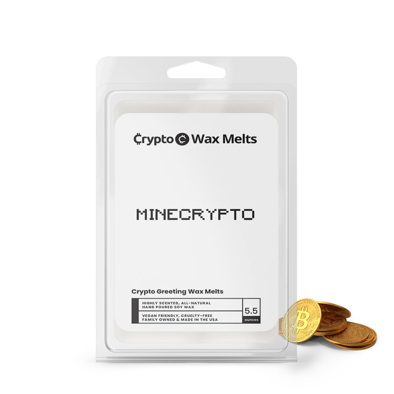 Minecrypto Crypto Greeting Wax Melts