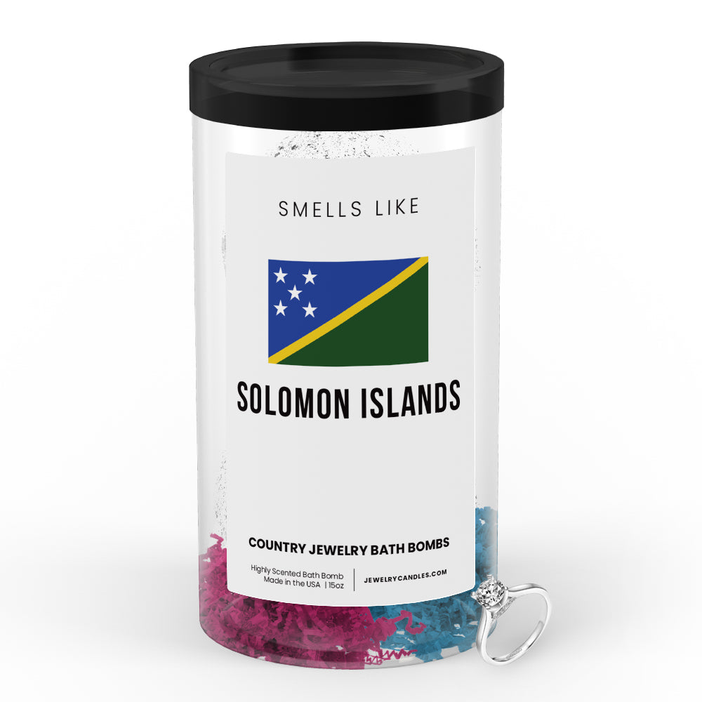 Smells Like Solomon Islands Country Jewelry Bath Bombs