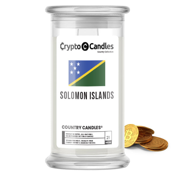 Solomon Island Country Crypto Candles