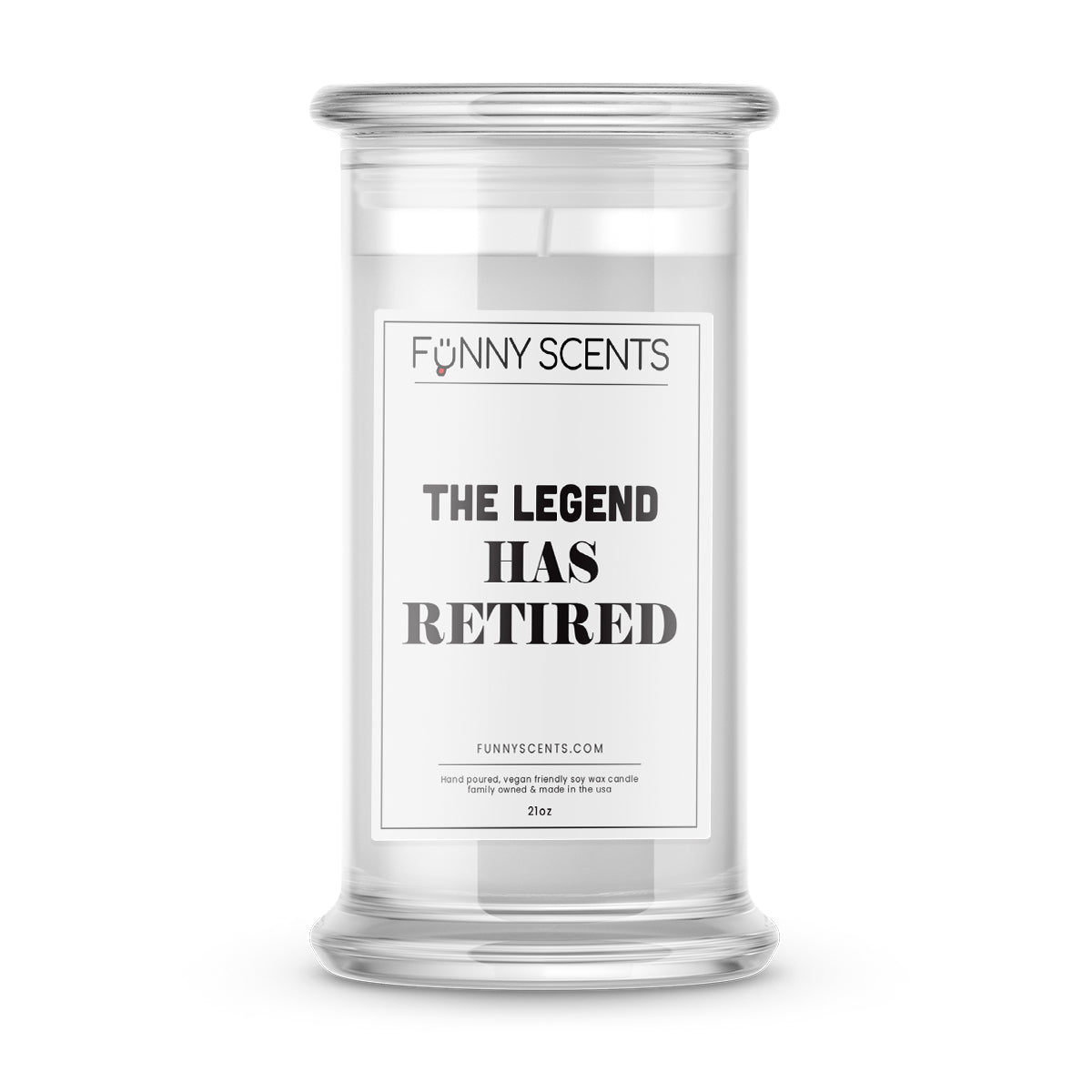The Legend has Retired Funny Candles