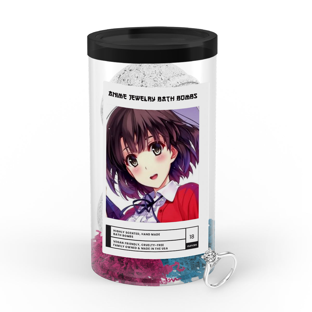 Katou, Megumi (加藤 恵) | Anime Jewelry Bath Bombs