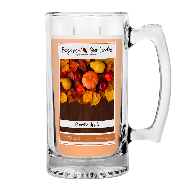 Pumpkin Apple Fragrance Beer Candle