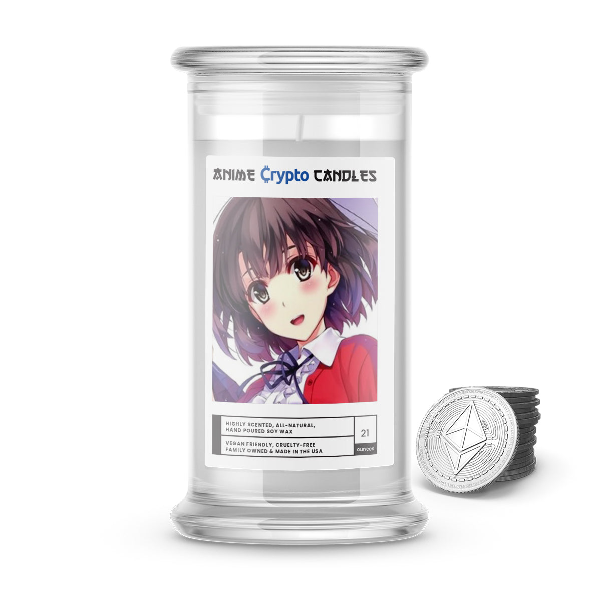 Katou, Megumi (加藤 恵) - Crypto Anime Candles