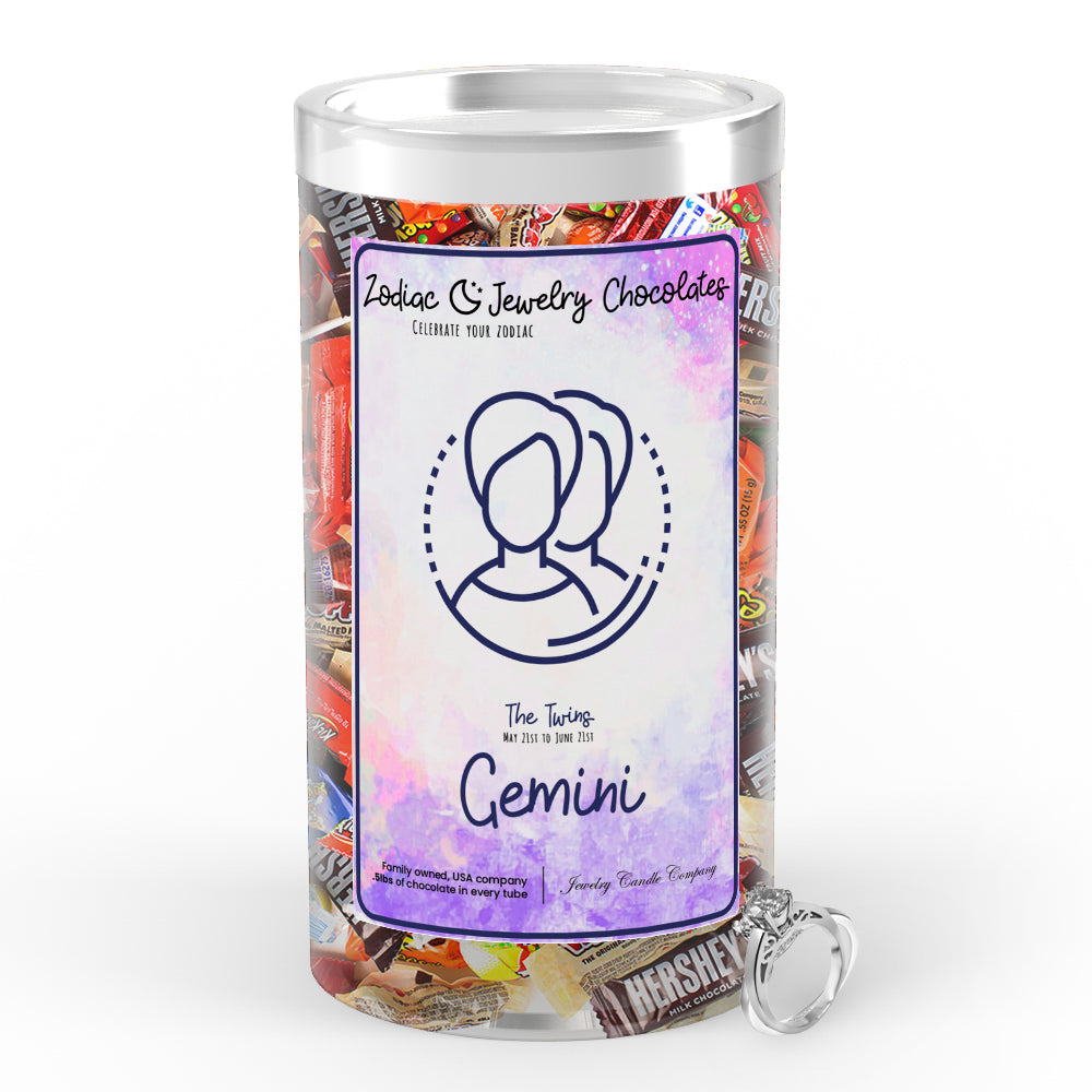 Gemini Zodiac Jewelry Chocolates